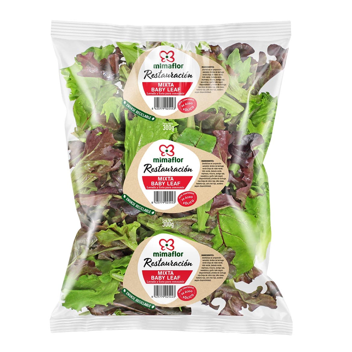 BABY LEAF MIXTA 300G